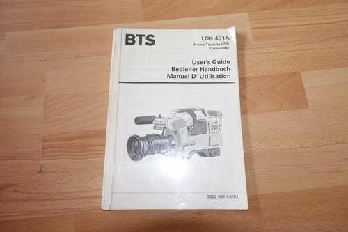 Bts ldk 491a camcorder - bts,